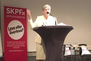 Berit Bölander, öppningsanförande kongress 2017