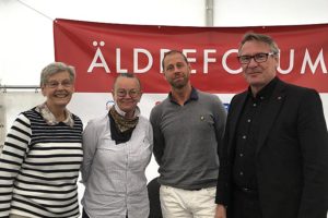 Berit Bölander, SKPF Pensionärerna, Susanne Rolfner Suvanto, Omvårdnadsinstitutet, Jacob Sandgren, Landstinget Sörmland, och Raimo Pärssinen (S).