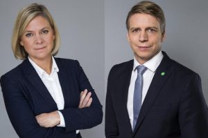 Magdalena Andersson och Per Bolund.