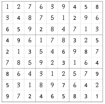 Här&Nu 45/2025 lösning sudoku
